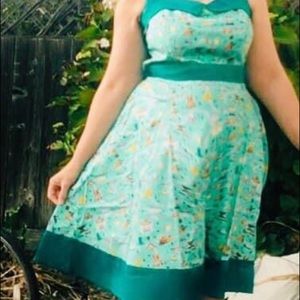 Disney Dress Shop Park Icons Dress Disneyland L EUC